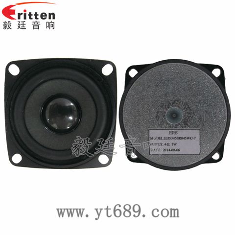 53*53mm5W全頻喇叭