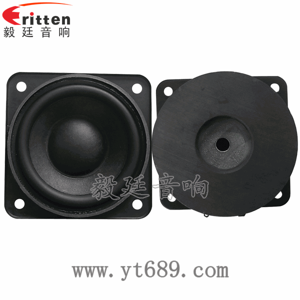 2.5寸5瓦全頻喇叭正反面